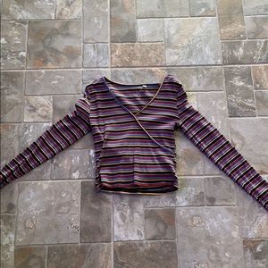 Pacsun Cropped Long-sleeved Shirt